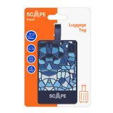 Travel Luggage ID Tag 2D BLUE