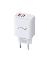 Wall charger 2 USB 3A/18W