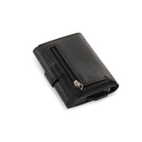 IRON CREDIT CARD HOLDER WITH CASH HOLDER AND POCKET FOR COINS