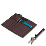 Business trolley with removable notebook/iPad®/ Blue Square