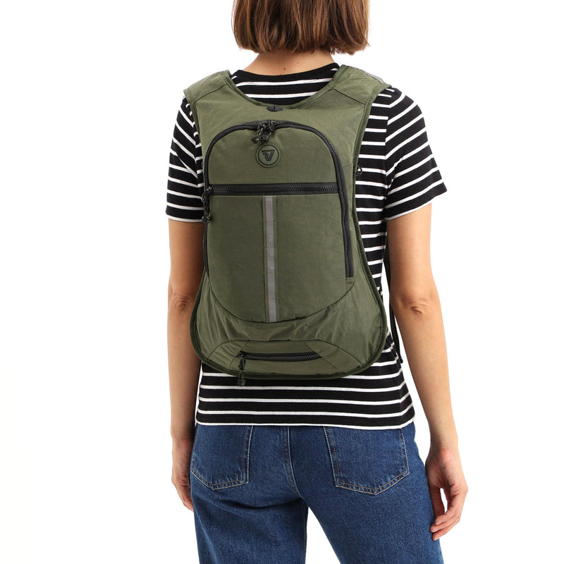 rolling bike backpack