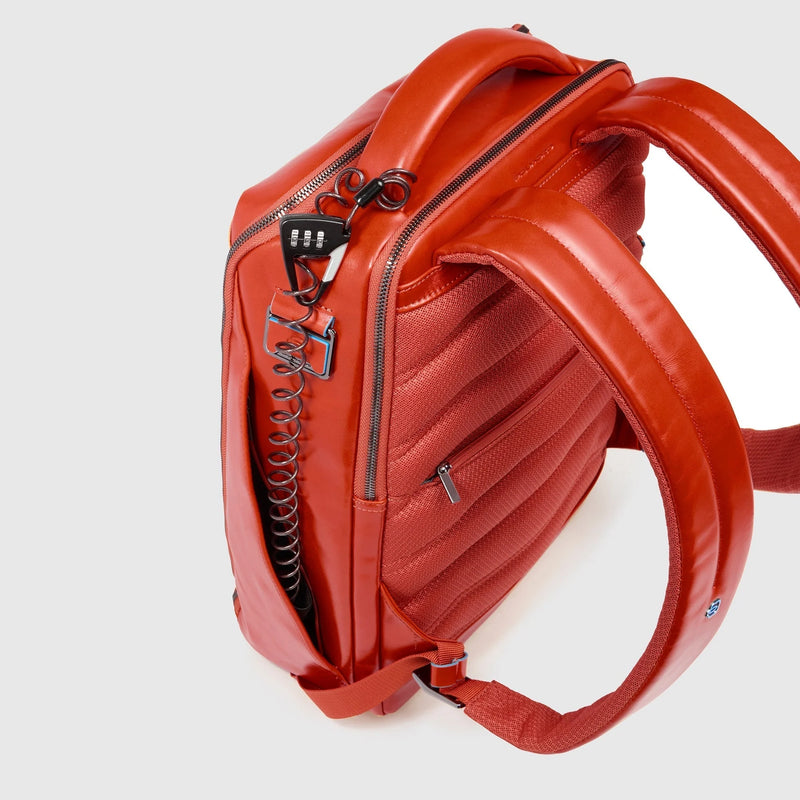 laptop and iPad® backpack with anti-theft cable, shock absorbing